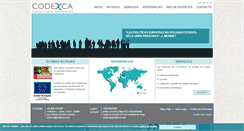 Desktop Screenshot of codexca.com